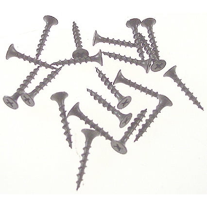 Grip-Rite 114DWS25BK 6-by-1-1/4-Inch Fine Thread Drywall Screws with Bugle Head 25-Pound Bucket Black Grip-Rite 114DWS25BK 6-by-1-1/4-Inch Fine Thread Drywall Screws with Bugle Head 25-Pound Bucket Black